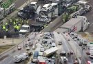 Unfortunately, massive accident leaves more than 65 people without life.