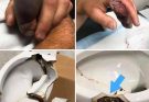 He went to the bathroom without knowing that there was a…See more