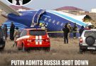Putin admits Russia shot down passenger plane killing 38 people Russia has admitted they shot down the passenger plane