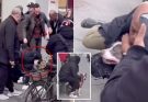 Disturbing video shows pit bull attack 1-year-old on crowded NYC street, refusing to let go